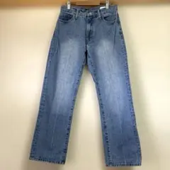 LAKOLE ライトブルー ハイライズ　ストレートデニム　Sサイズ　レディースのサムネイル