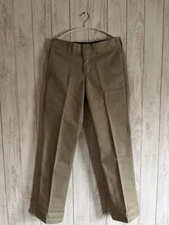 Dickies ワークパンツ　スリムストレート　ベージュ　30×32