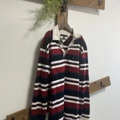 TOMMY HILFIGER カジュアルフィット ポロシャツ S