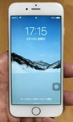 iPhone 6 64GB シルバー　電池交換済み