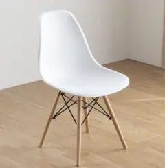 【直接取引き限定】美品 ホワイトシンプルデザインチェア