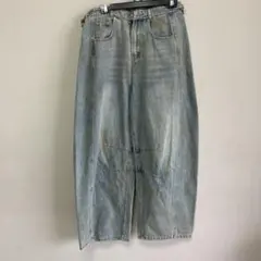 90s Hi cutline 光沢デニム バギーデニム シャイニー b-boy - メルカリ