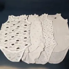ベビー肌着4枚　西松屋　サイズ90　まとめ売り