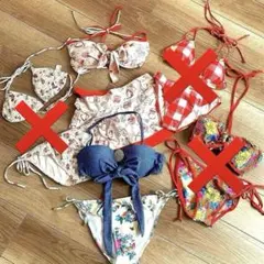 ビキニ　水着　2セットまとめ売り　セットアップ