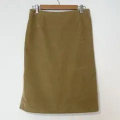 VALENTINO ヴァレンティノ コーデュロイスカート ミモレ丈 8 M