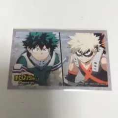 ヒロアカ アニカフェ アニメイトカフェ フォトカード 緑谷出久 爆豪勝己