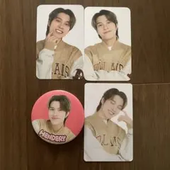 NCT@XYZ ランダムフォトカード2種&缶バッジ&ラキドロ　ヘンドリー