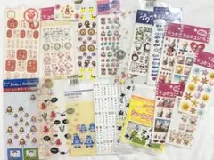 平成女児 平成レトロ 当時物 まとめ売り シール フレークシール