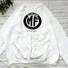 ヘインズ スウェット トレーナー アメリカ企業ロゴ ホワイト Ｌ