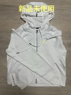 【新品未使用】TOMMY HILFIGER ジップアップパーカー　ホワイト　Sのサムネイル
