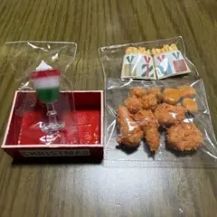 ミニチュア クリスマス フードセット (ハンドメイド)