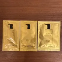 シュウウエムラ　ボタニック　クレンジングオイル　3包