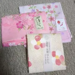 日本製 和柄ハンカチ3枚セット