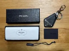 PRADA サフィアーノレザー キーホルダー