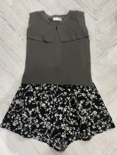 キッズ　Ｔシャツ　キュロット　２点セット
