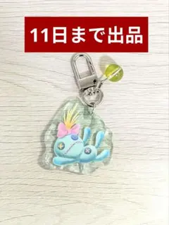 ディズニーストア　リロ＆スティッチ　スクランプ　アクリルキーホルダー