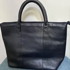 髭バック　ヒゲ　ハーヴェストレーベルレザートートバッグ本革