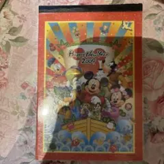 ディズニーストア　2009年　正月　限定　メモ　ミッキー　チップ　デール　平成