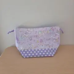 ユニコーン柄　お弁当袋　ハンドメイド