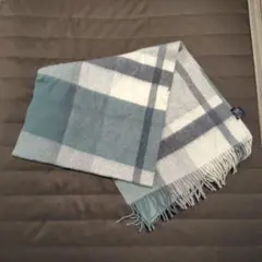 UNITED ARROWS ウール100% チェックマフラー