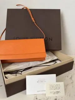 超美品 ヴィトン オンフルール エピ マンダリンオレンジ箱付き VUITTON