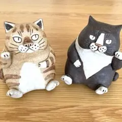 かとうゆみ　陶器 猫の置物 花瓶 2026年最新】かとうゆみの人気アイテム - メルカリ