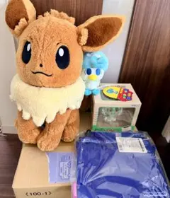 イーブイclassicボアぬいぐるみ、クワッス、ニャオハ、サコッシュセット