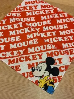ヴィンテージ　ミッキーマウス ハンカチ