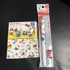 Hello Kitty メモ帳とシールセット