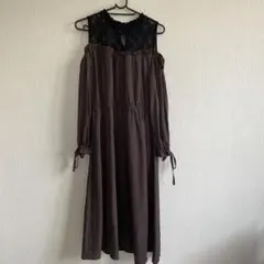 R*O様 柄物レースワンピース