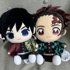 鬼滅の刃 ぬいぷりけ おすわりBIGぬいぐるみ 竈門炭治郎 冨岡義勇