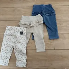 ベビーレギンス 3枚セット 90cmのサムネイル