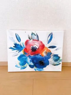 Francfranc アートボード ドローイング ポピー BL＆PK