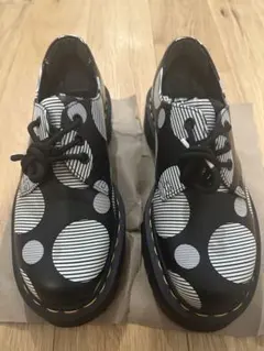 Dr. Martens ドット柄 厚底ローファー