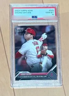 PSA10 TOPPS NOW 大谷翔平 トラウト WBC71 決勝 - メルカリ
