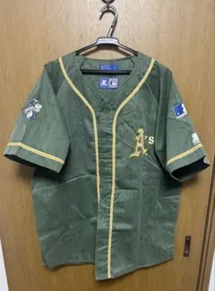 90s STARTER MLB オークランド・アスレチックス ベースボールシャツのサムネイル
