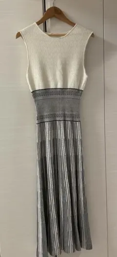 SNIDEL ノースリーブ ロングワンピース サイズF