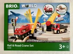 トラック•車おもちゃBRIO Rail & Road Crane Set