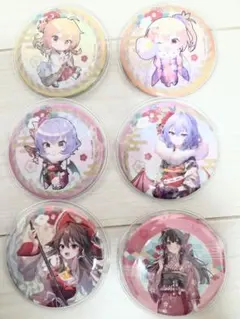 東方Project 缶バッジ 6種セット