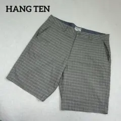 HANG TEN チェック柄 ショートパンツ グレー サイズ34のサムネイル