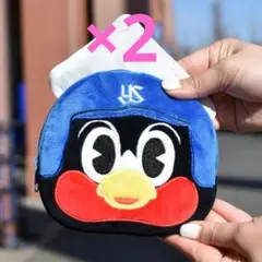 【未使用】つば九郎　カイロポーチ　２点　ヤクルト　スワローズ