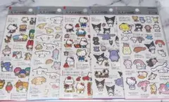 サンリオ　大人の図鑑シール5枚セット