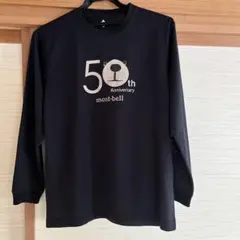 モンベル　50th WIC.ロングスリーブT モンタベア　XS