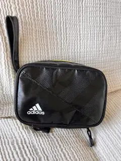 adidas ゴルフポーチ ブラック/イエロー