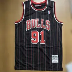NBAシカゴ・ブルズのロッドマンユニホーム（XL）