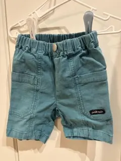 petit main サイズ90 青いショートパンツ