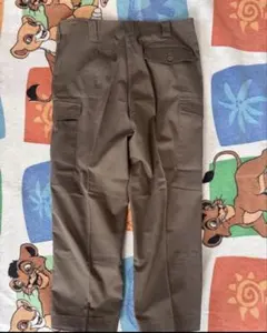 80s 片ポケ カーゴパンツ ベイカーパンツ 軍物 イギリス軍 ワークパンツ
