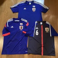 日本代表　2012年　2014年　3枚セット　ユニフォーム