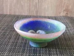 ぐい呑み　お猪口 木箱付き　ハンドメイド　希少品　未使用品 作家物