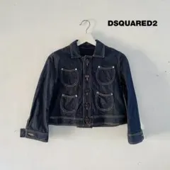 DSQUARED2 ダークデニム デニムジャケット キッズサイズ 子供用